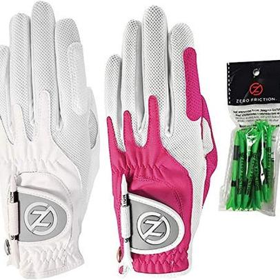 Zero Friction Ladies Compression-Fit Synthetic Golf Glove