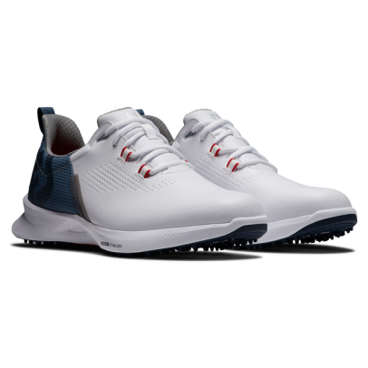 FootJoy Men's Fuel Golf Shoe (White/Blue)